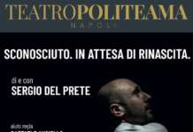 “Sconosciuto. In attesa di rinascita”, al Politeama di Napoli il viaggio interiore firmato da Sergio Del Prete