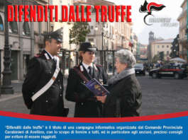 Nuova campagna dei Carabinieri contro le truffe agli anziani