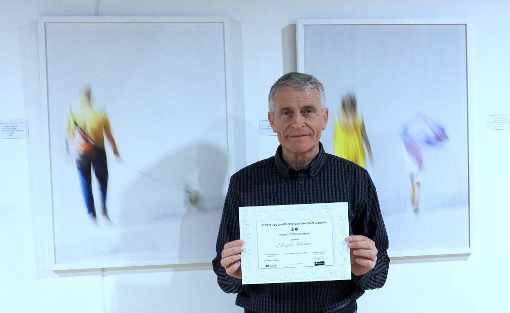premio citt224 di salerno per l8217artista sannita angelo masone