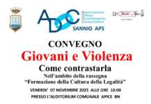 Apice, convegno “Giovani e Violenza – Come contrastarla”