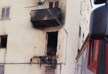Benevento, fiamme in un appartamento: evacuata una famiglia