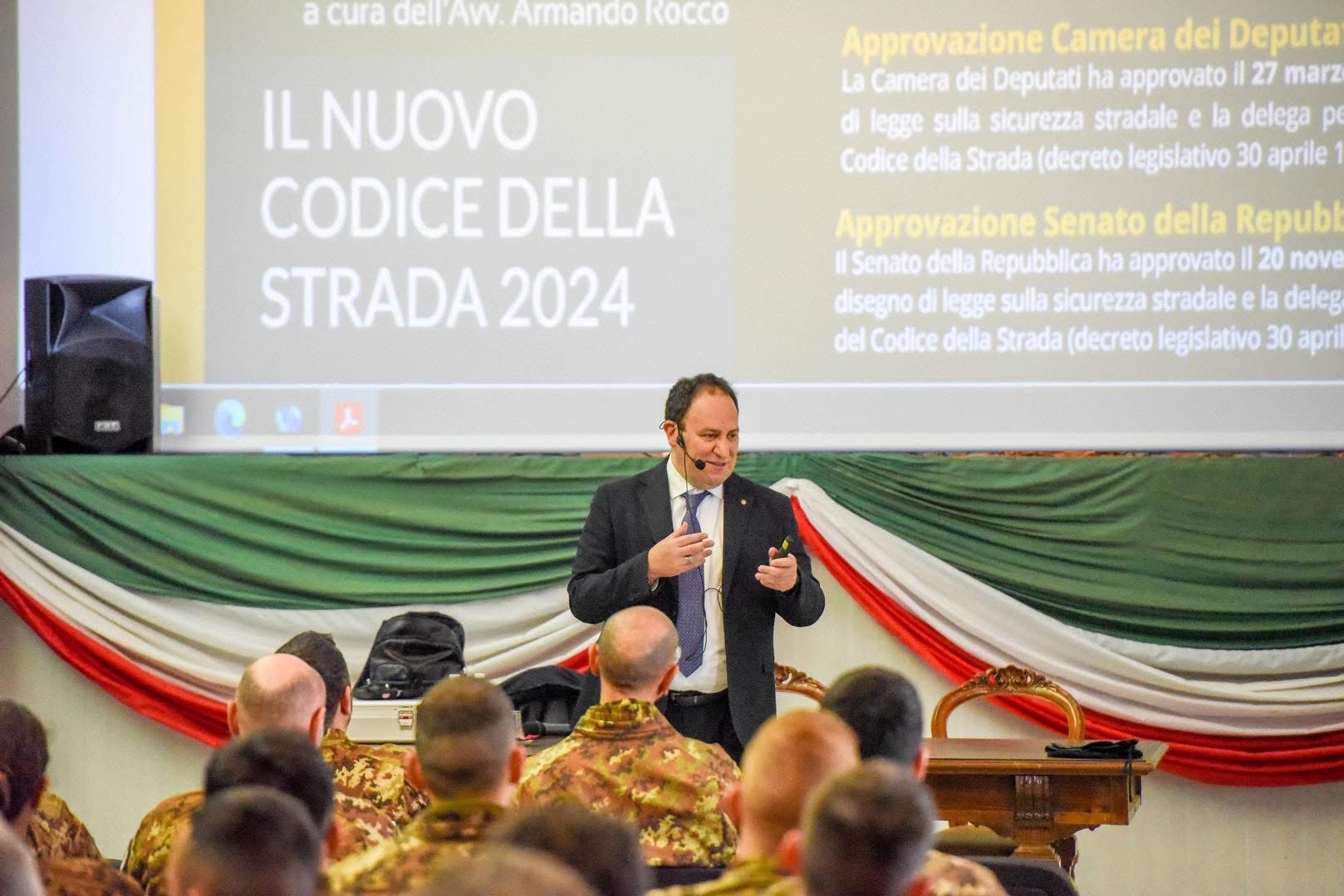 Codice della Strada, Armando Rocco nominato esperto giuridico presso la presidenza del Consiglio dei ministri Codice della Strada, Armando Rocco nominato esperto giuridico presso la presidenza del Consiglio dei ministri