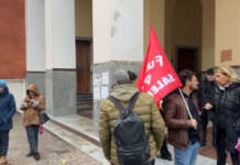Ispettorato del lavoro, protesta in piazza Amendola