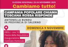 Bundu in Campania a sostegno della lista ‘Campania Popolare’