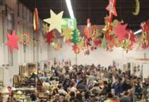 Polo A1 Expò, la XXI Fiera del Vintage si tinge di rosso: nel weekend l’edizione che precede il Natale Village