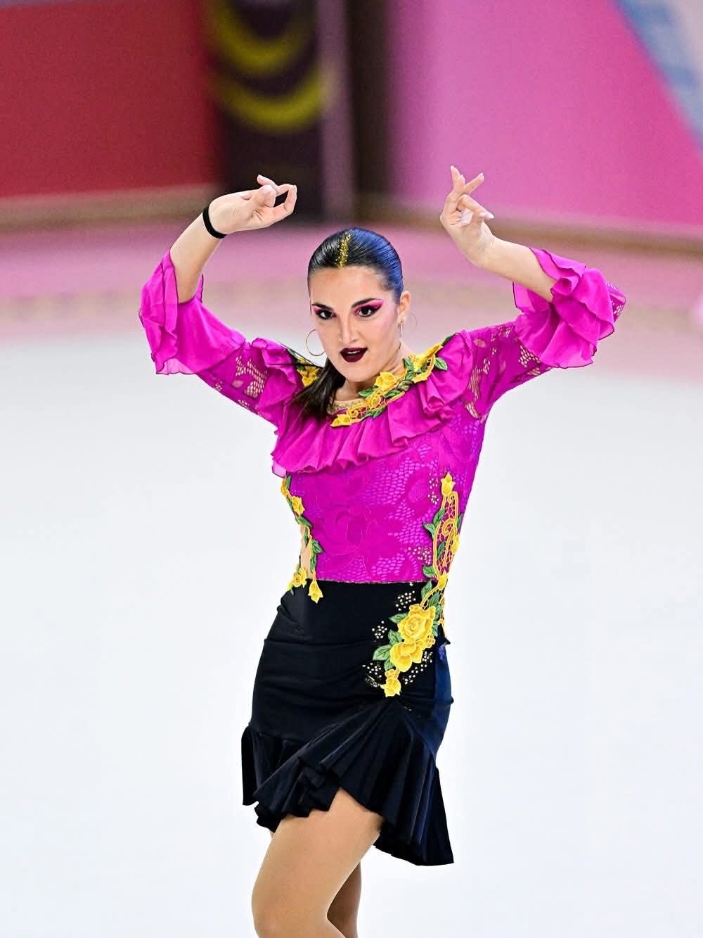 Campionati del mondo pattinaggio artistico, medaglia d’argento per la sannita Parziale