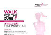 Circello ospita per la prima volta la “Walk for the Cure” di Komen Italia per la lotta ai tumori del seno