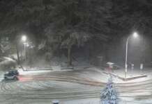 Calo delle temperature, prima nevicata nel Sannio Neve