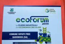 Baronissi premiata “Comune Riciclone 2025” e si conferma Comune Rifiuti Free