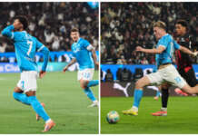 Supercoppa, Neres e Hojlund stendono il Milan: Napoli in finale