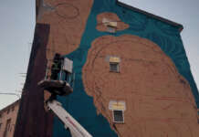 FOTO/ Mariconda, un murales per Eduardo Scarpetta: opera di Amed