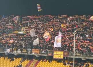 Benevento, campagna abbonamenti 2026-27: day 15, superata quota 1500 Tifosi Benevento, Curva Sud