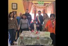 FOTO/I 100 anni della signora Tina, un secolo di amore e memoria