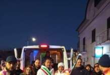 Milano Cortina, la fiamma olimpica lungo le strade di Telese Terme