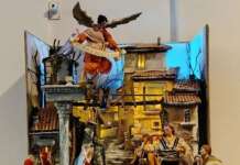 Due Natività realizzate dall’artista sannita Antonio Tommaselli in esposizione a Roma