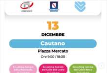 Cautano ospita la giornata di prevenzione oncologica: screening gratuiti in Piazza Mercato