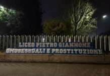 Lo striscione al Liceo: l’ignoranza che sporca la memoria e i valori