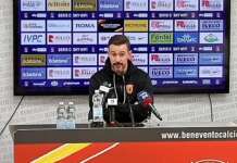 Benevento-Casarano, Floro Flores: “Meno concreti nel primo tempo, Romano ha un grande futuro”