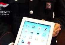 Val Fortore, Carabinieri recuperano materiale informatico trafugato da una scuola: denunciato un uomo