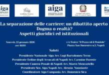 Referendum costituzionale, confronto pubblico a Napoli promosso dall’AIGA