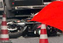 Napoli, incidente in Tangenziale: ferito centauro, traffico in tilt