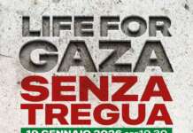 Teatro Bellini, il 19 gennaio l’evento ‘Life For Gaza – Senza Tregua”