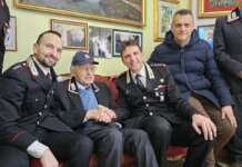 Pietro Sordillo compie 102 anni: una vita dedicata all’Arma