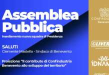 Confindustria, il 19 febbraio assemblea pubblica di insediamento della nuova squadra di presidenza