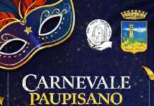 Il Carnevale riaccende Paupisi: musica, maschere e sapori oggi in Piazza Don Tommaso Boscaino