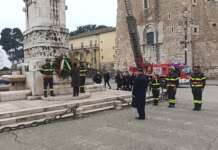 Anniversario della fondazione dei Vigili del Fuoco: la cerimonia