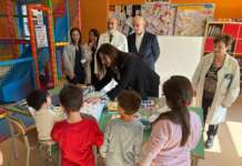FOTO/ Dai piccoli alunni dell'”Agazzi” doni ai bimbi ricoverati