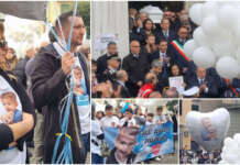 VIDEO/ “Addio guerriero, figlio di tutti noi”: l’ultimo abbraccio al piccolo Domenico e la promessa di non dimenticare il suo sorriso