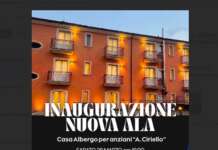 Casa Albergo per Anziani “A. Ciriello”: il taglio del nastro