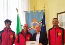 Sant’Agnello, attestati di merito per gli operatori del CNSAS