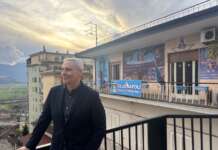 Lo scrittore Maurizio De Giovanni a Sala Consilina