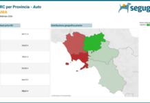 Assicurazione auto in Campania: Napoli la più cara, prezzi più bassi a Benevento