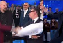Mammucari punge Iodice a ‘Domenica In’: satira o caduta di stile? Venier, Iodice, Mammuccari