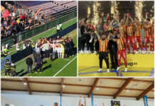 Benevento regnat, calcio e futsal: un triplete da urlo per i colori giallorossi