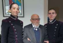 Frequentò la Nunziatella nel 1942, nonno Arturo ci ritorna per festeggiare i suoi 100 anni