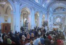 Pietrelcina in diretta su Canale 5: in corso la Santa Messa dalla Chiesa Madre