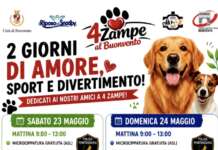 Asl Bn, “4 Zampe al Buonvento”: salute e alla sicurezza degli animali d’affezione