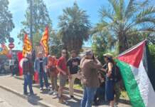 Anche a Salerno lo sciopero contro il genocidio e per difendere la Flotilla