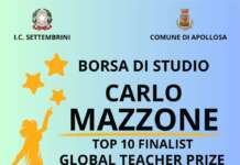 Apollosa ospita la cerimonia della Borsa di Studio “Carlo Mazzone Global Teacher Prize” dedicata agli studenti dell’I.C. “Luigi Settembrini”