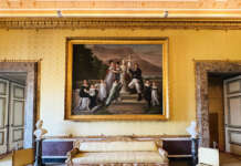 La Sala del Consiglio della Reggia di Caserta accoglie i dipinti di Cammarano e Saja