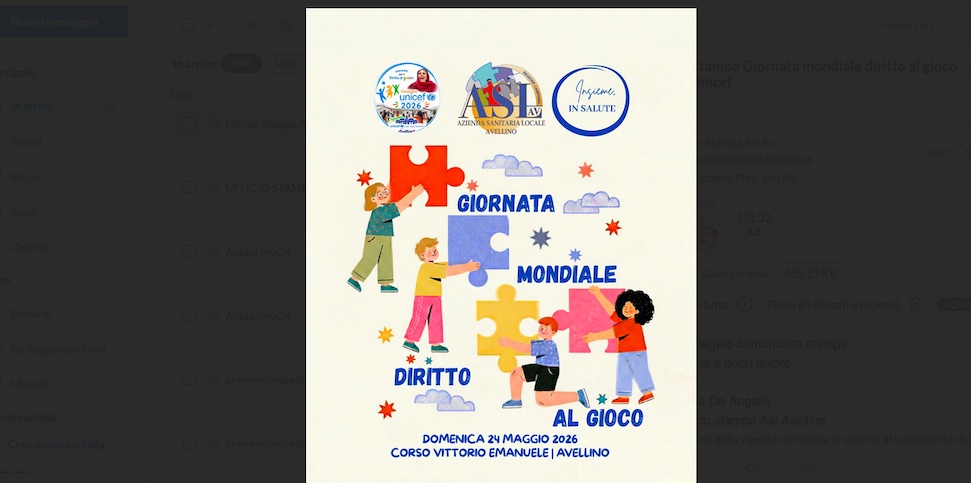 diritto al gioco l8217asl avellino scende in piazza al fianco di unicef da Anteprima24.it diritto al gioco l8217asl avellino scende in piazza al fianco di unicef