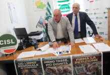 Addizionale Irpef, mobilitazione della Cisl Irpinia Sannio: chiesto un confronto con Fico