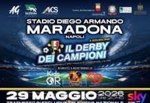 ‘Il Derby dei Campioni’: sport, spettacolo e solidarietà al Maradona con ospiti internazionali, artisti, leggende del calcio