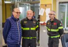 Emergenze nel Sannio, Errico incontra i Vigili del Fuoco