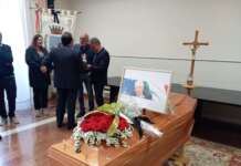 FOTO/ Il feretro di Giuseppe Gargani è tornato nella sua Irpinia