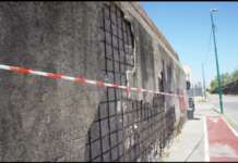 Messo in sicurezza il muro pericolante dell’ex centrale ‘Vigliena’